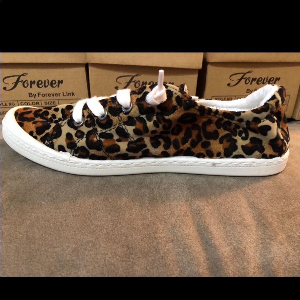 Leopard sneakers